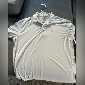 Calloway light silver golf shirt